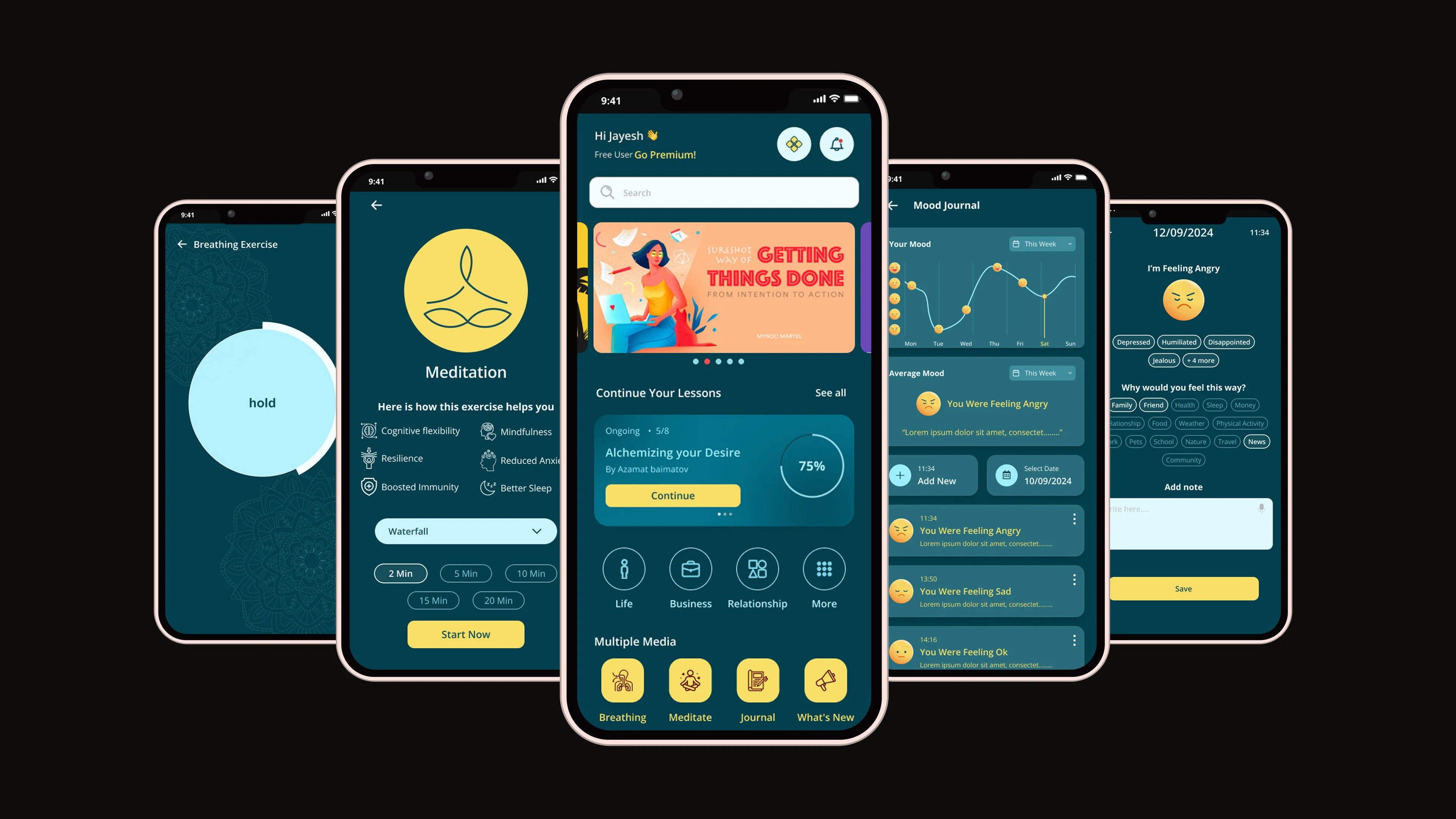 JEGO wellbeing streaming app
